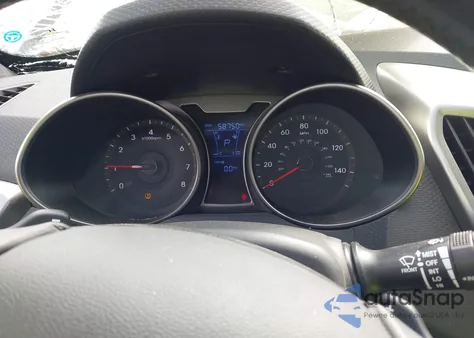 2016 Hyundai Veloster z USA, uszkodzony, nr VIN KMHTC6AD5GU302830